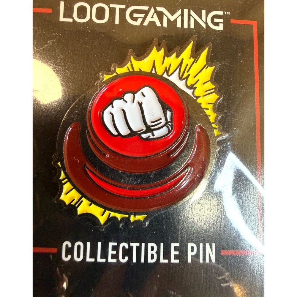 Loot Gaming "Combat" Pin – Yellow/Gold Chase Variant – RARE - March 2020 - NEW
